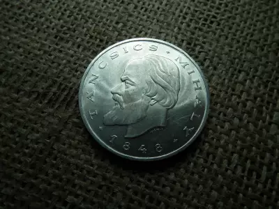 Ezüst 20 forint 1948 , Táncsics , extra ! 