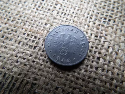 Birodalmi 10 pfennig 1940 G , reichspfennig 