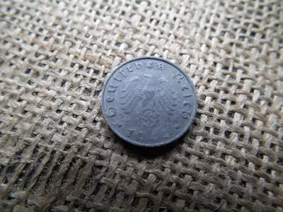 Birodalmi 10 pfennig 1944 B , reichspfennig 