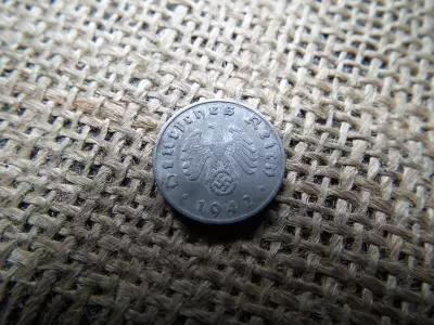Birodalmi 1 pfennig 1942 J , reichspfennig 