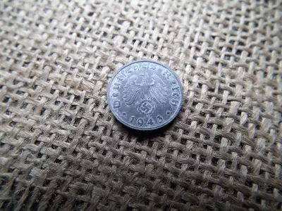 Birodalmi 1 pfennig 1943 B , reichspfennig 