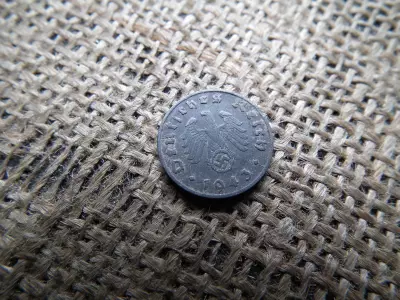 Birodalmi 1 pfennig 1943 D , reichspfennig 