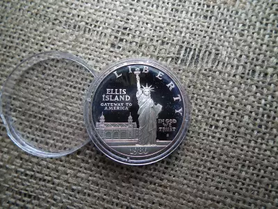 USA , ezüst PP 1 dollár 1986 S  , dollar 