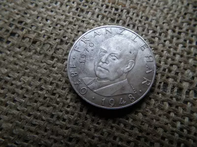 Ausztria , ezüst 25 schilling 1970 