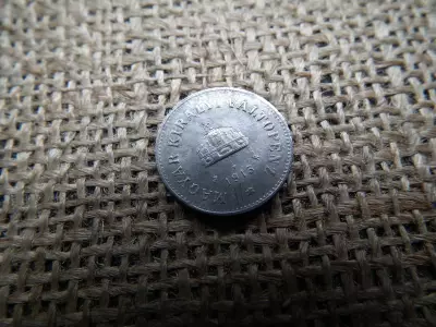 10 fillér 1915 KB , vas ! 