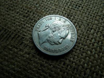 Ferenc József , ezüst 1 florin 1889