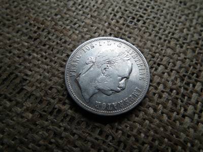 Ferenc József , ezüst 1 florin 1891 