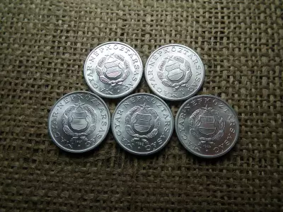 Verdefényes 1 forint sor ! 1979 , 1980 , 1981 , 1982 , 1983 