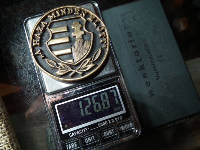 Forradalom és Szabadságharc 50. évfordulójára , óriási bron érem ! 1956 - 2006 , eredeti dobozában 