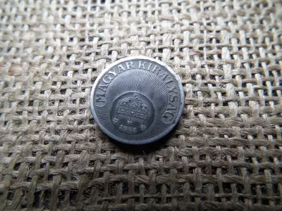 10 fillér 1941 , vas  , sherardírozott 