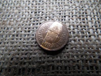 2 fillér 1935 , anyaghibás , verdehibás 