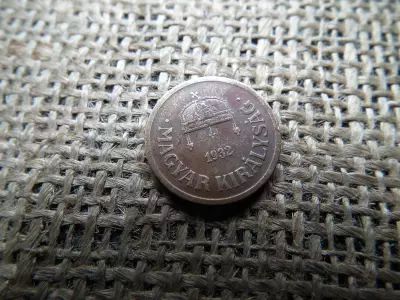 2 fillér 1932 , nagyon szép , ritka 