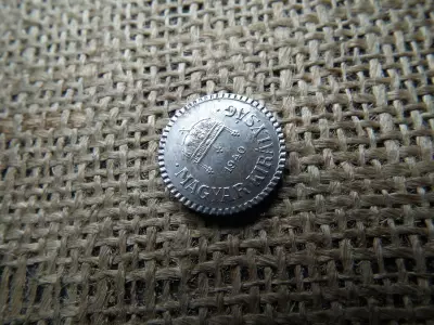 2 fillér 1940 , extra ! Vas , rovátkolt 