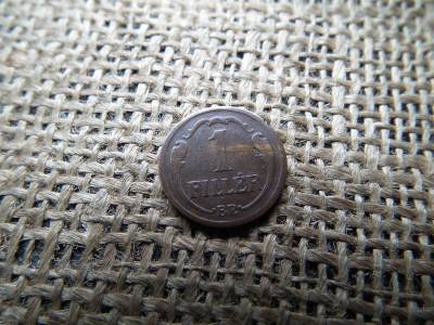 1 fillér 1929 , ritka 