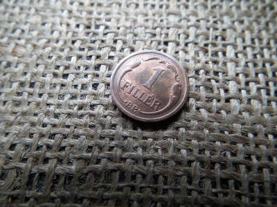 1 fillér 1933 , extra ! 