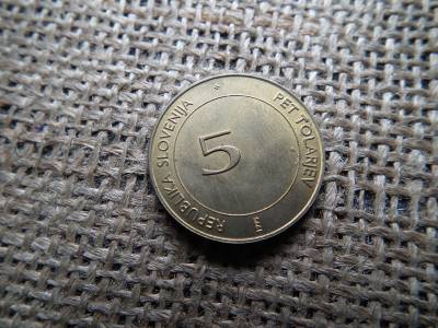 Szlovénia 5 tolarjev 1995 , FAO 