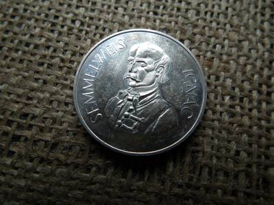 Semmelweis Ignác ezüst érem ( 925/1000) 