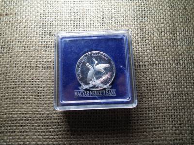 Ezüst 200 forint 1992 PP , Gólya , eredeti bobozában , certi 