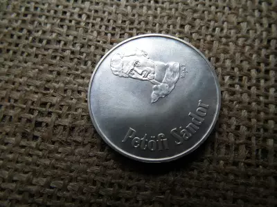 Ezüst 50 forint 1973, BU , Petőfi