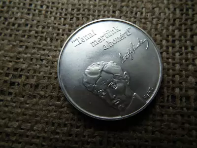 Ezüst 100 forint 1973, BU , Petőfi