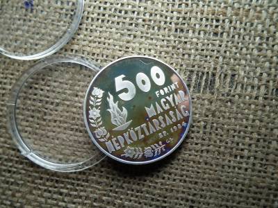 Ezüst 500 forint 1984 PP , Los Angeles 