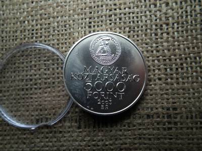 Ezüst 5000 forint 2003 BU , Rákóczi 