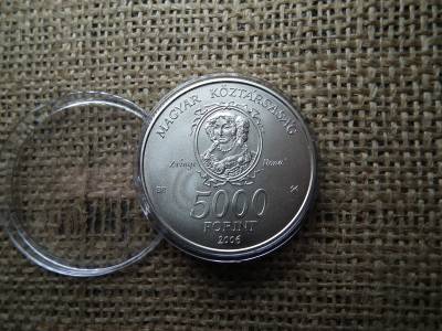 Ezüst 5000 forint 2006 BU , Munkácsi Vár 