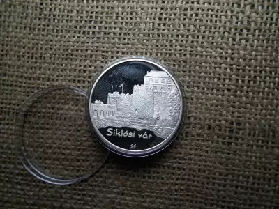 Ezüst 5000 forint 2008 PP , Siklósi Vár 