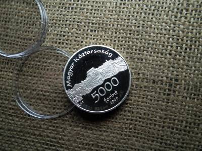 Ezüst 5000 forint 2008 PP , Siklósi Vár 