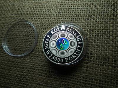 Ezüst 3000 forint 2000 PP ,Gábor Dénes 