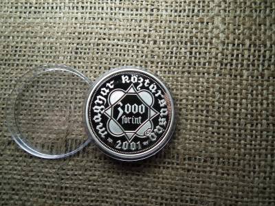 Ezüst 3000 forint 2001 PP , Ezeréves a Magyar pénzverés 