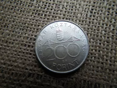 Ezüst 200 forint 1995 , ritkább 