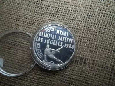Ezüst 500 forint 1984 PP , Los Angeles 