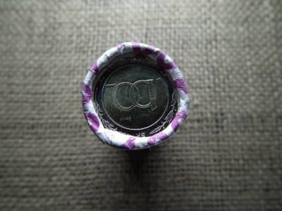 100 forint 2022 Pénzmúzeum ,  Verdefényes rolni ! Dánió Kft. 200/014 ! Sérült a csomagolás , de hiánytalan rolni ! 