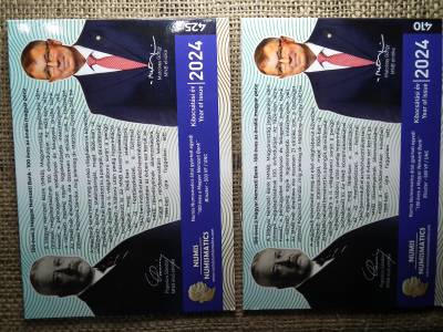 2024 évi 100 éves az Magyar Nemzeti Bank bliszter ,100 forint 2024 ! Ár/ bliszter 