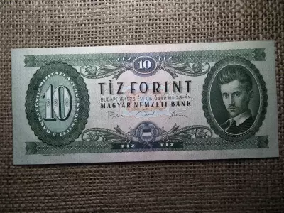 10 forint 1975 , UNC -aUNC