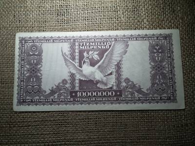 Tízmillió milpengő 1946 , 20 éves a Magyar forint , Pénztörténeti kiállítás Cspel 1966 