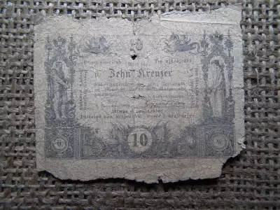10 krajcár 1860 , kreuzer 