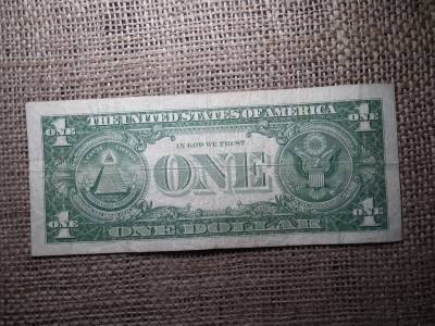 USA 1 dollár 1957 , kék pecsét , dollar 