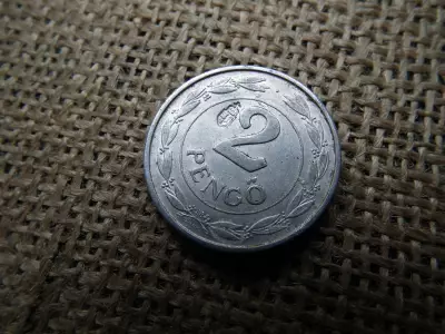 2 pengő 1941 , címer ellenjeggyel , bal oldal 