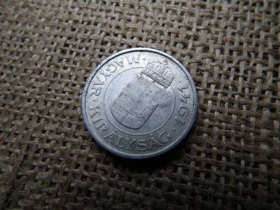 2 pengő 1941 , címer ellenjeggyel , bal oldal 