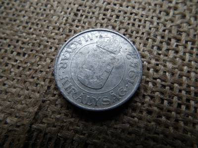 2 pengő 1942 , címer ellenjeggyel 