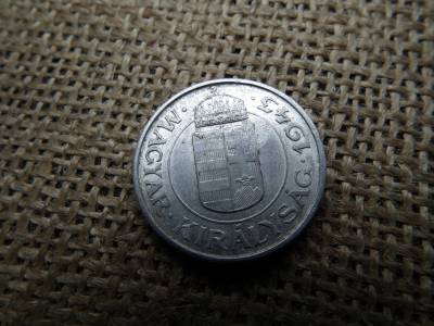 2 pengő 1943 , sarló kalapács ellenjeggyel 