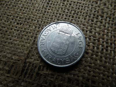 2 pengő 1941 , sarló kalapács ellenjeggyel 