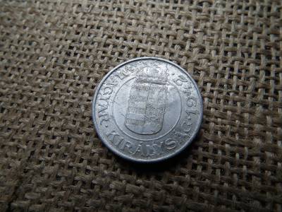 2 pengő 1942 , sarló kalapács ellenjeggyel 