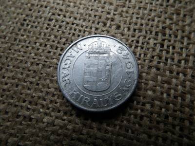 2 pengő 1942 , sarló kalapács ellenjeggyel 