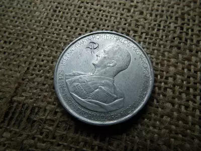 5 pengő 1943 , Horthy Miklós  , Sarló kalapács   ellenjeggyel 