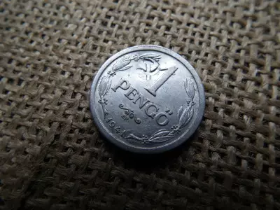 1 pengő 1941 , Sarló kalapács   ellenjeggyel 