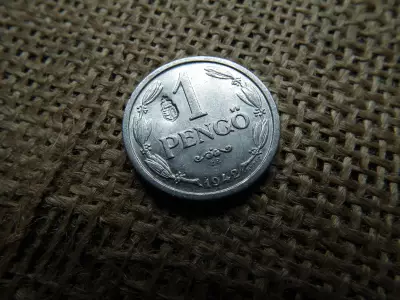1 pengő 1942 , Magyarország címer    ellenjeggyel 