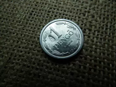 1 pengő 1944 , Magyarország címer    ellenjeggyel 